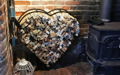 Heart Log and Kindling Stores for Sale